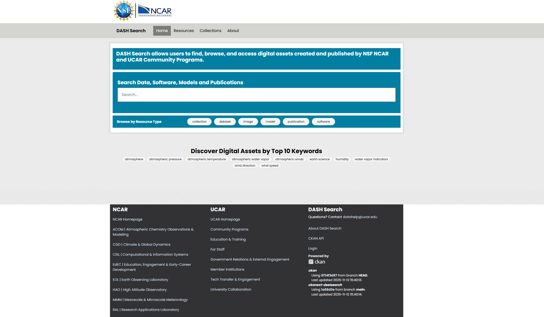 DASH Search screenshot